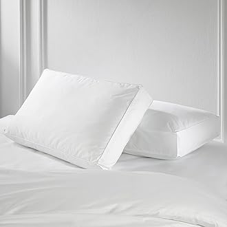 Snuggledown Side Sleeper White Pillow Firm Support Designed for Side Sleepers Bed Pillows