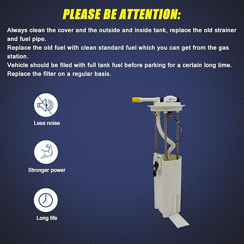 Miniatura 2 de TOPSCOPE FP3506M - Bomba de combustible E3506M se adapta a Astro GMC Safari 2000 2001 2002 2003 2004 2005 (excepto exportación)