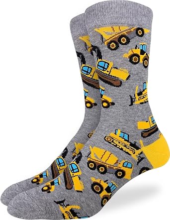 Good Luck Sock Mens Construction Socks, Big & Tall, Shoe Size 13-17