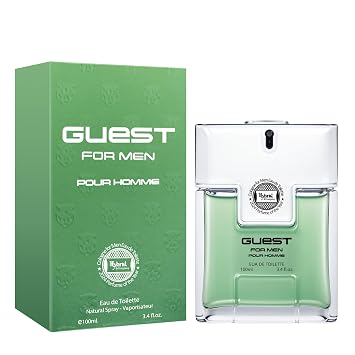 Hybrid & Company Guest For Men Pour Homme Eau De Toilette Vaporisateur Natural Spray 3.4 Fl Oz