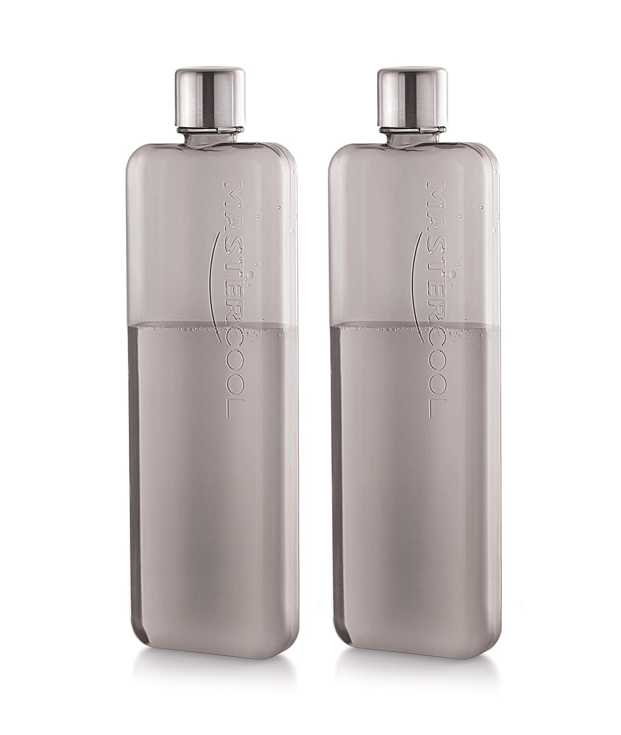 Mastercool Slim Water Bottle 500ml Set Of 2 Smoke Grey Amazon In Home Kitchen Mastercool Slim Water Bottle 500ml Set Of 2 Smoke Grey Amazon In Home Kitchen
