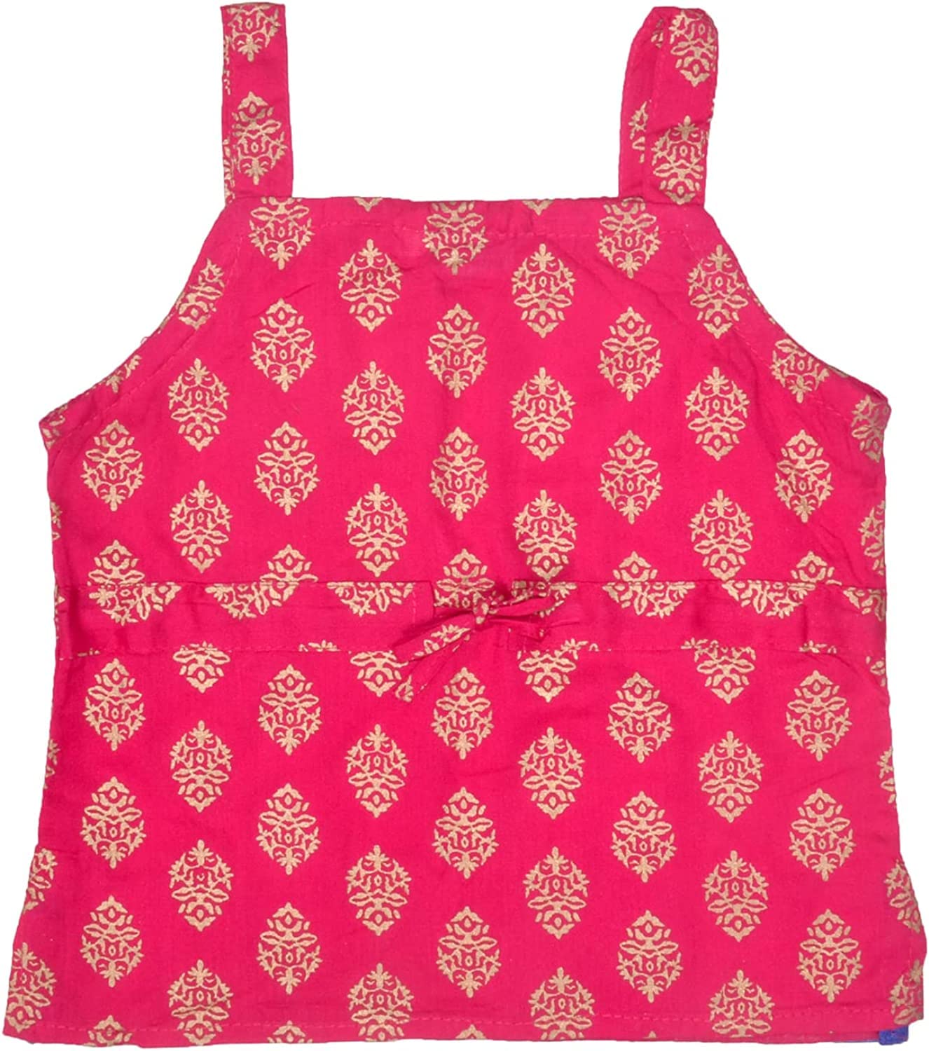 DIAMO Girl's Rayon Readymade Lehenga Choli (kid353--6 months - 1 year_Pink_6-12 Months) 1