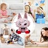 Hazbin Hotel Plush, Cute Cat Angels Dust Stuffed Animal Plushies Doll Toy, Cartoon Hazbins Hotel Character Plush Figure for Boys and Girls(pink)
