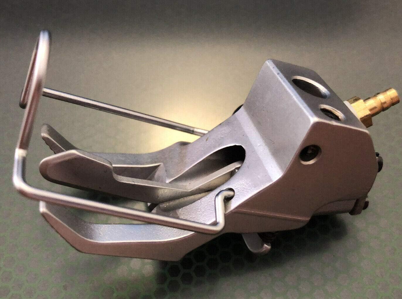 YICBOR KP768AO Pneumatic Center Guide Presser Foot, side view