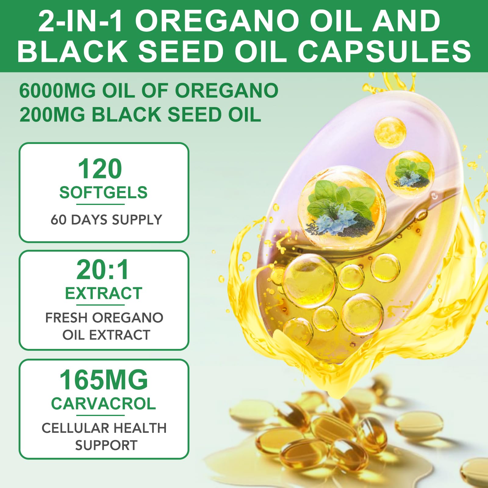 Capsule di olio di origano