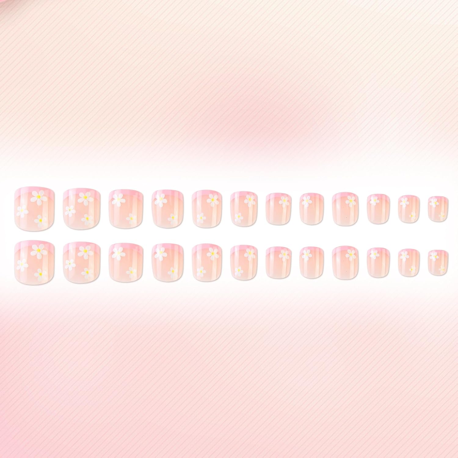 Kids Press on Nails Children Fake Nails 72PCS Artificial Nail Tips Adhesive Full Cover Short False Fingernails for Girls Kids Nail Decoration (Cherry Diamond Glitter)