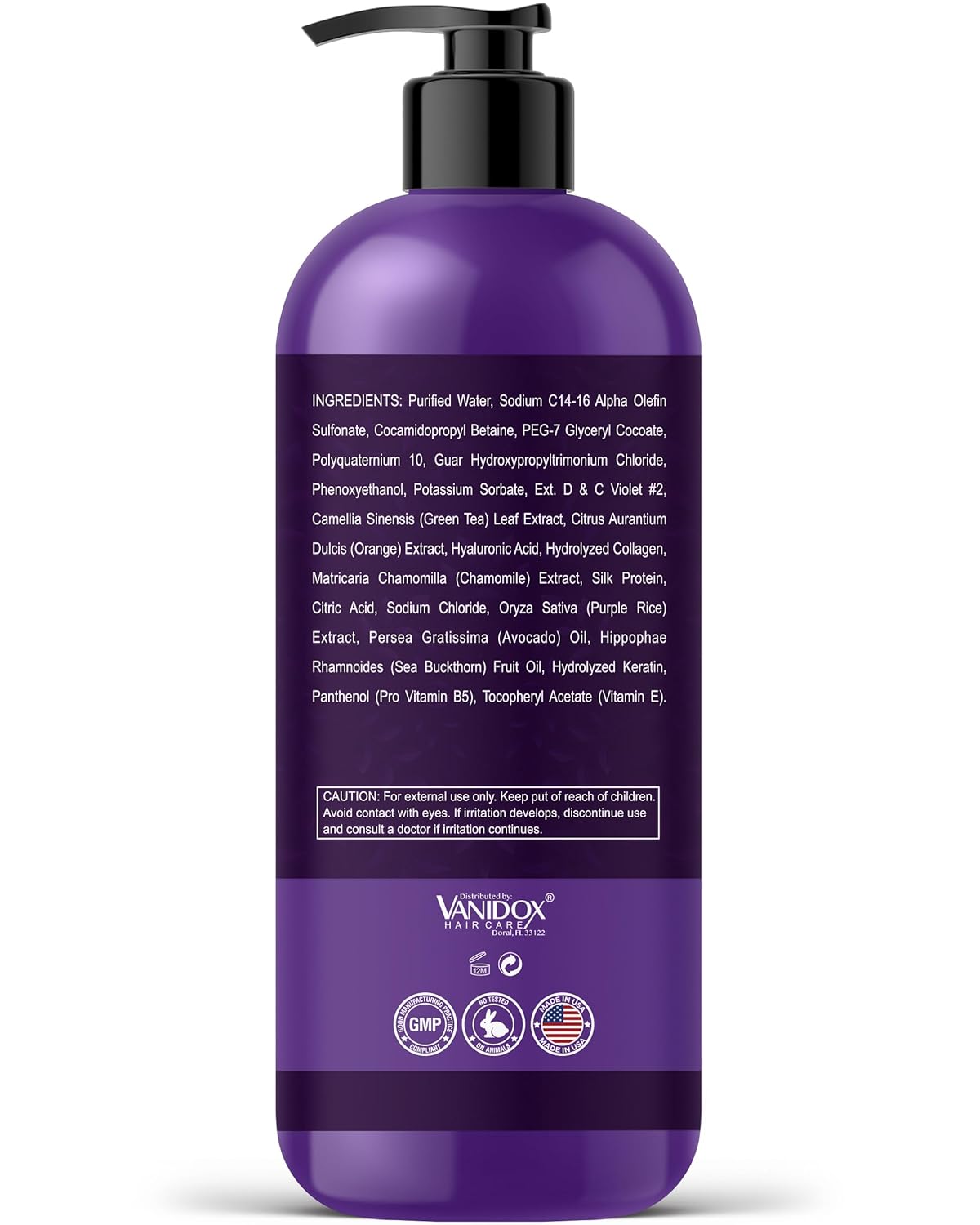 Brass Toning Purple Shampoo for Grey and Silver Hair, Infused with Purple Pigment, Sulfate Free Shampoo for Gray and Silver Hair (16 fl oz) - Image 9