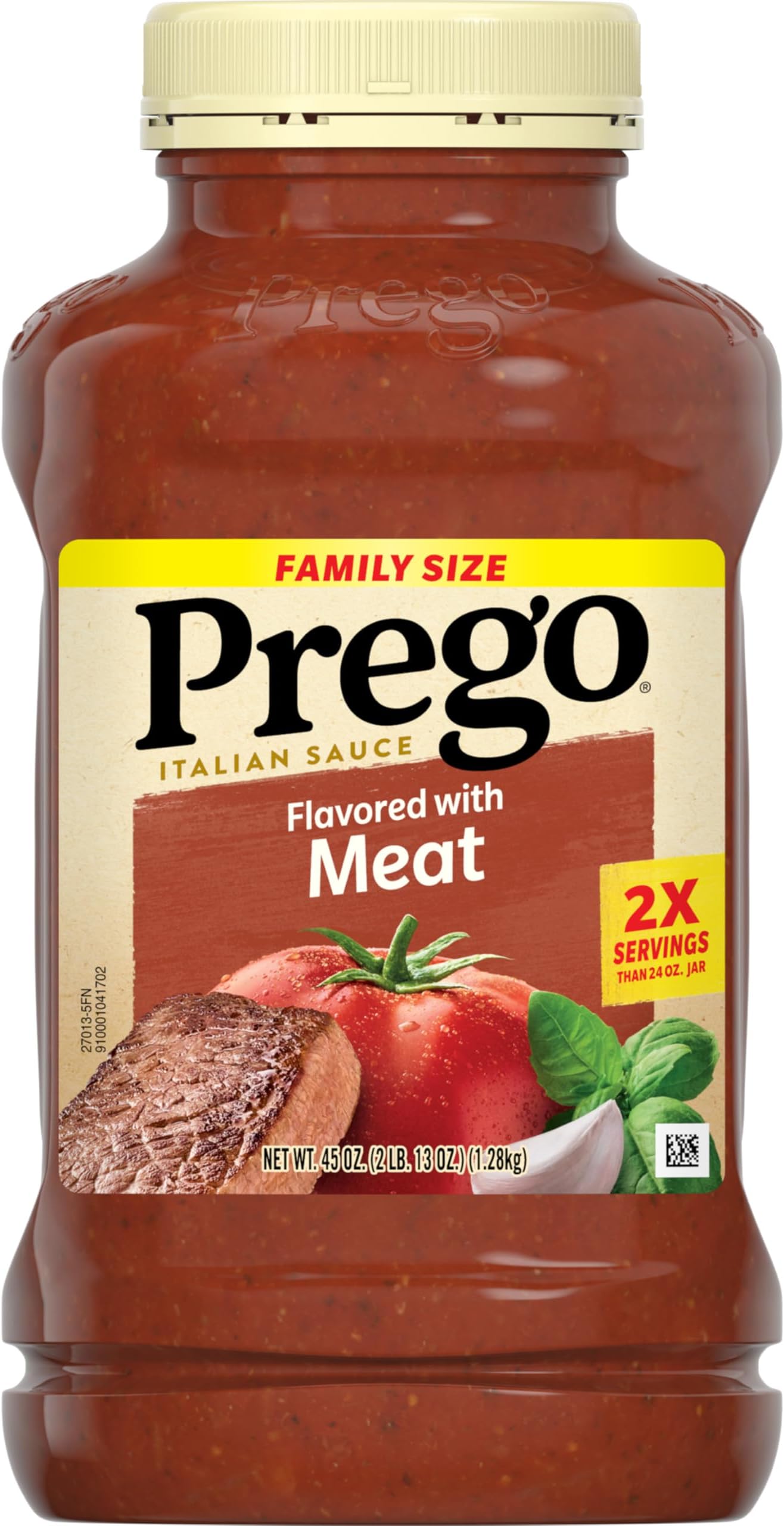 Italian Pasta Sauce Flavored With Meat, 45 oz Jar