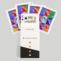 Vista 6 de Lantern Press Ballard Bridge, Seattle, WA, Pop Art, 52 Playing Cards for Adults, Poker Size Card Deck