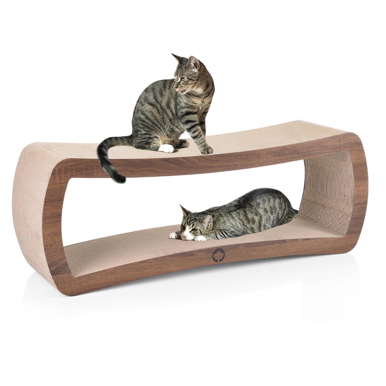 CanadianCat Company | Jumbo Lounge | Galaxy XXL | Walnuss Holzoptik | 1 Meter | Neu