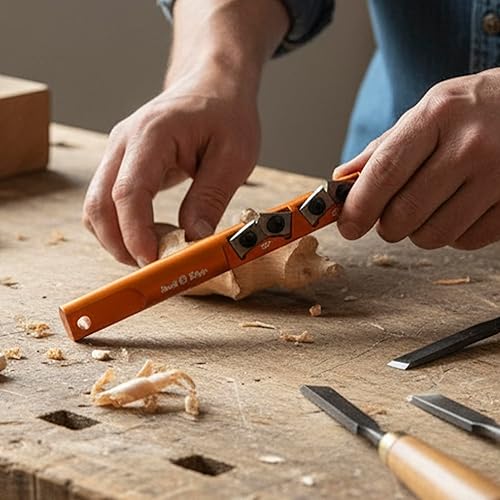 Miniatura 5 de Redi Edge - Afilador de cuchillos (2 posiciones), color naranja