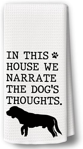 Miniatura 14 de Chinoiserie - Juego de 2 toallas de cocina para perros, toallas de cocina retro con perro salchicha salchicha, toallas de cocina para perros azules