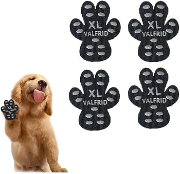 fashion mania Dog Paw Protector Anti-Slip Grips to Keeps Dogs from Slipping On Hardwood Floors,Traction Control Non-Skid Dog Shoes Booties Socks Replacemen XL 8 Pieces (XL (2.32