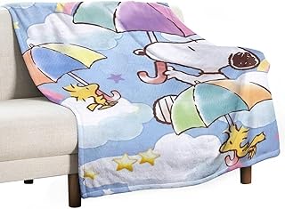 スヌーピー 毛布 シングル ブランケット ひざ掛け 柔らかく肌触り ふんわり フランネル 洗える 静電防止 四季適用 膝掛け ひざ掛け フランネル 柔らかく肌触り