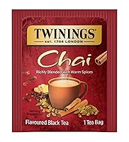 Vista 256 de Twinings Blackcurrant Breeze - Té negro, 6 paquetes de 20 unidades, bolsas de té envueltas individualmente, dulce, sabor picante, con cafeína
