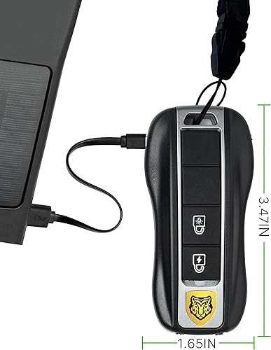 Miniatura 7 de Pistolas de aturdimiento recargables con linterna LED, pistola de aturdimiento recargable para mujer