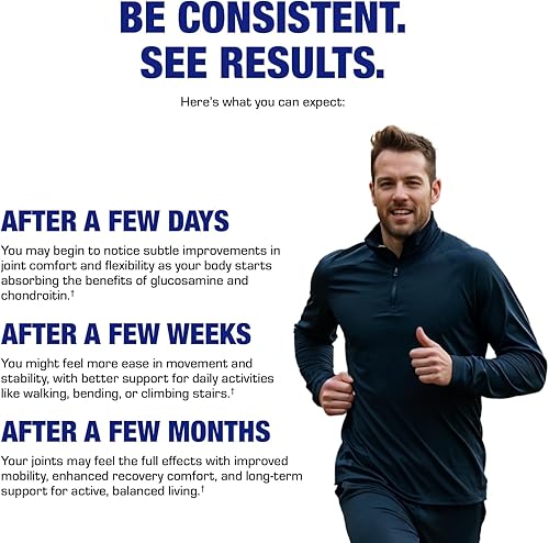 Miniatura 6 de Anabolic Laboratories Tabletas de glucosamina condroitina - 180 suplementos nutricionales para la salud de las articulaciones - Contiene 500 mg de