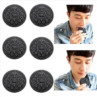 sumrica Magic Magic Cookie Bite (6 PCS) Magic Tricks Restore Cookie Close Up Magic Street Tricks Magic Prop for Halloween Christmas Party, Funny Gag Toy & Collectible for Magicians