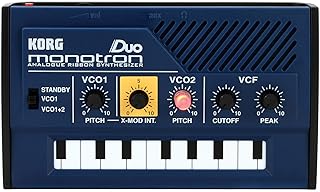 KORG KO-MONOTRONDUO Monotron Duo Analogue Ribbon Synthesizer with Dual Oscillator