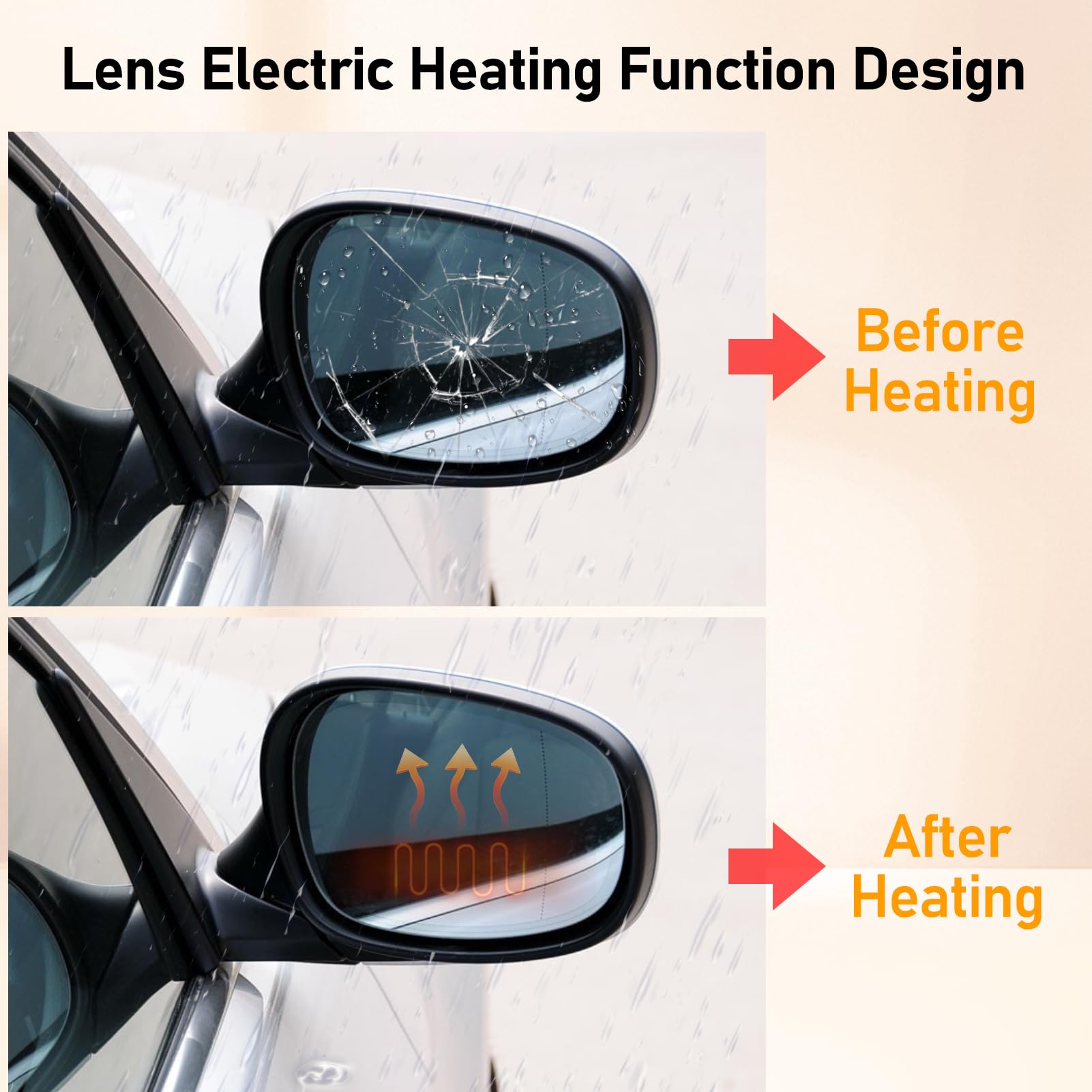 Espejo Retrovisor Eléctrico Calefactado Para Porsche 911 Tipo 996  1998 2005 Lado Derecho Rs92097