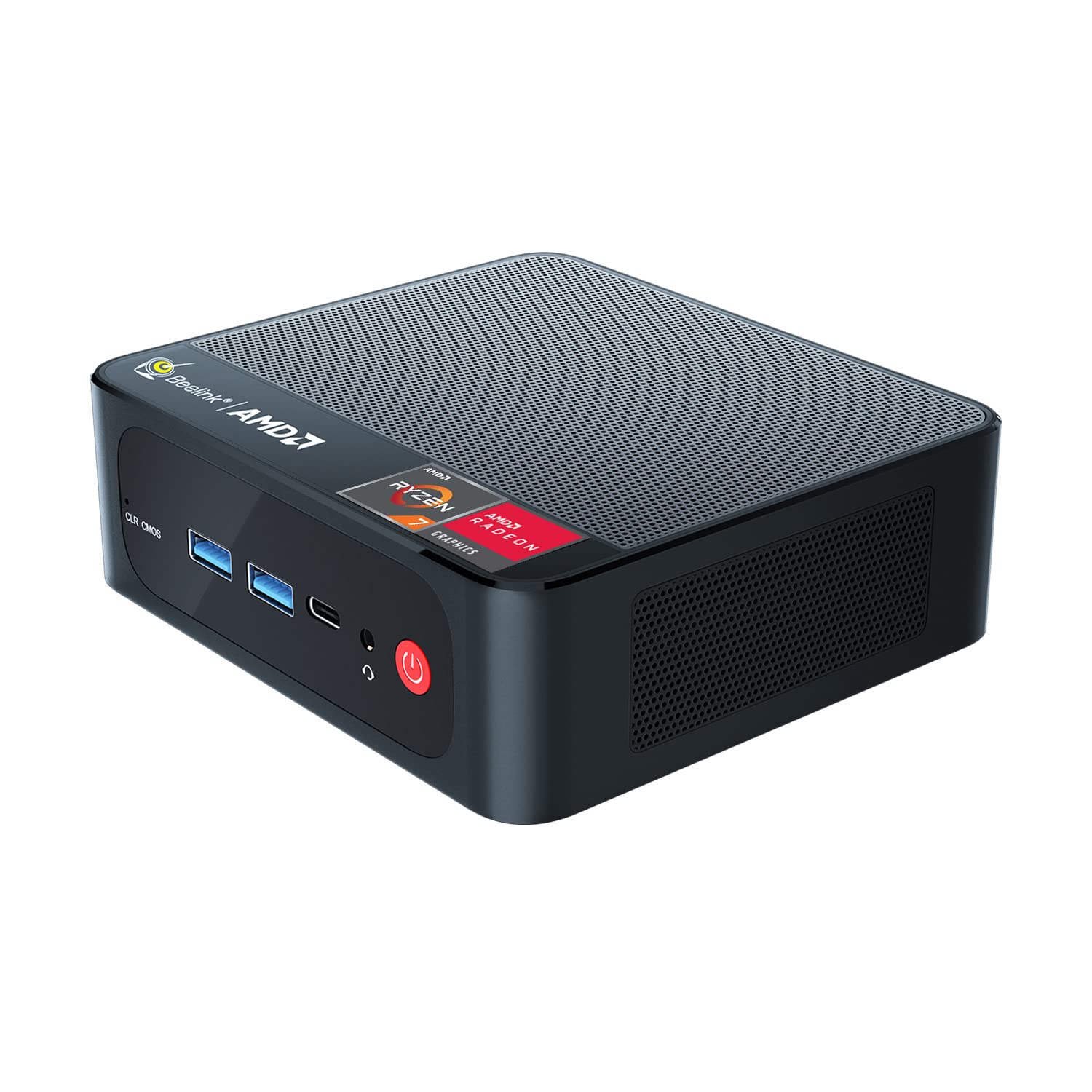 Beelink AMD Ryzen 5 6600H Mini PC, 16GB RAM 500GB NVMe SSD, 4K
