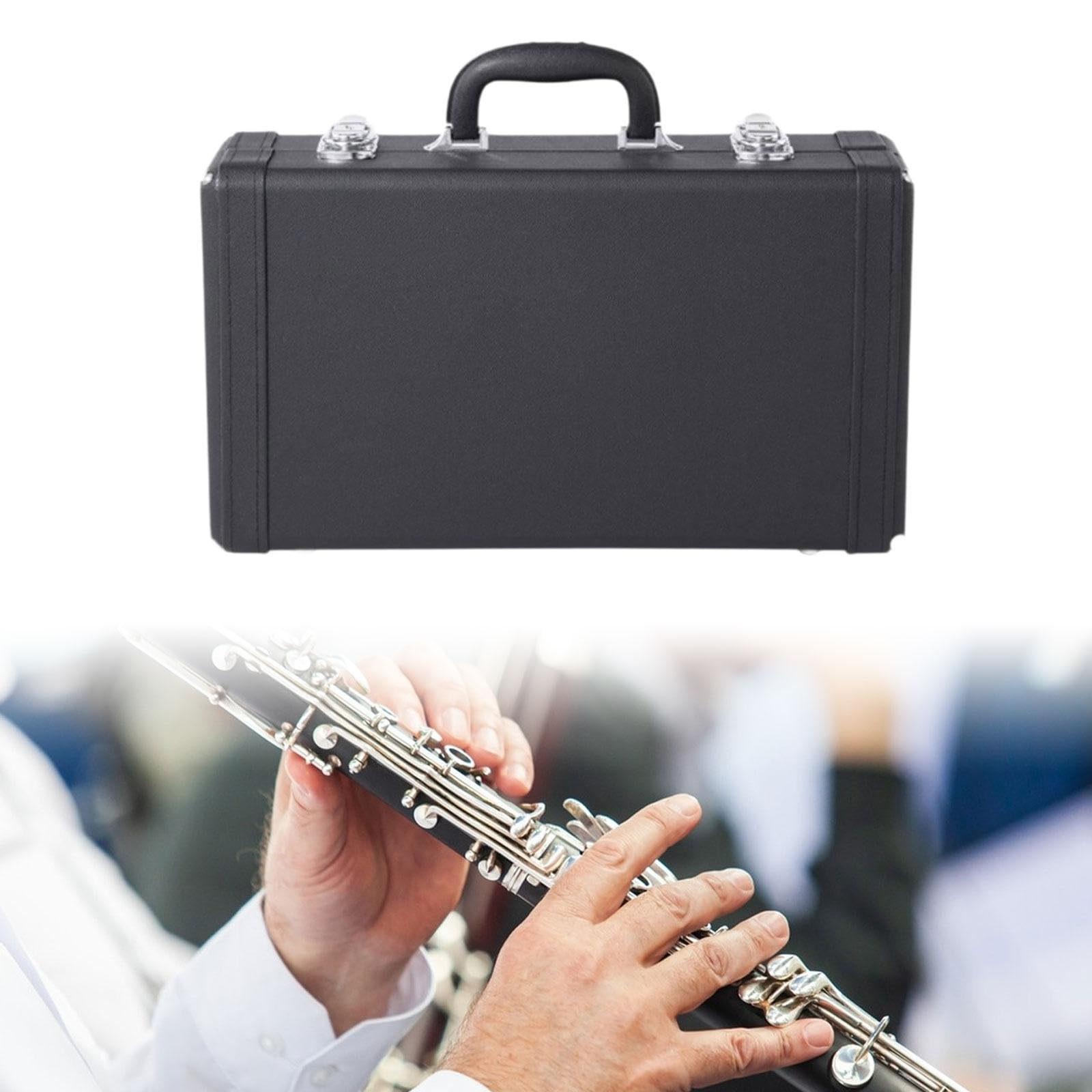 Milageto Estuche para Caja Rígida Funda de Transporte Maletín Acolchado con PU Impermeable y Resistente a Arañazos Diseño Compacto y Ligero para, M