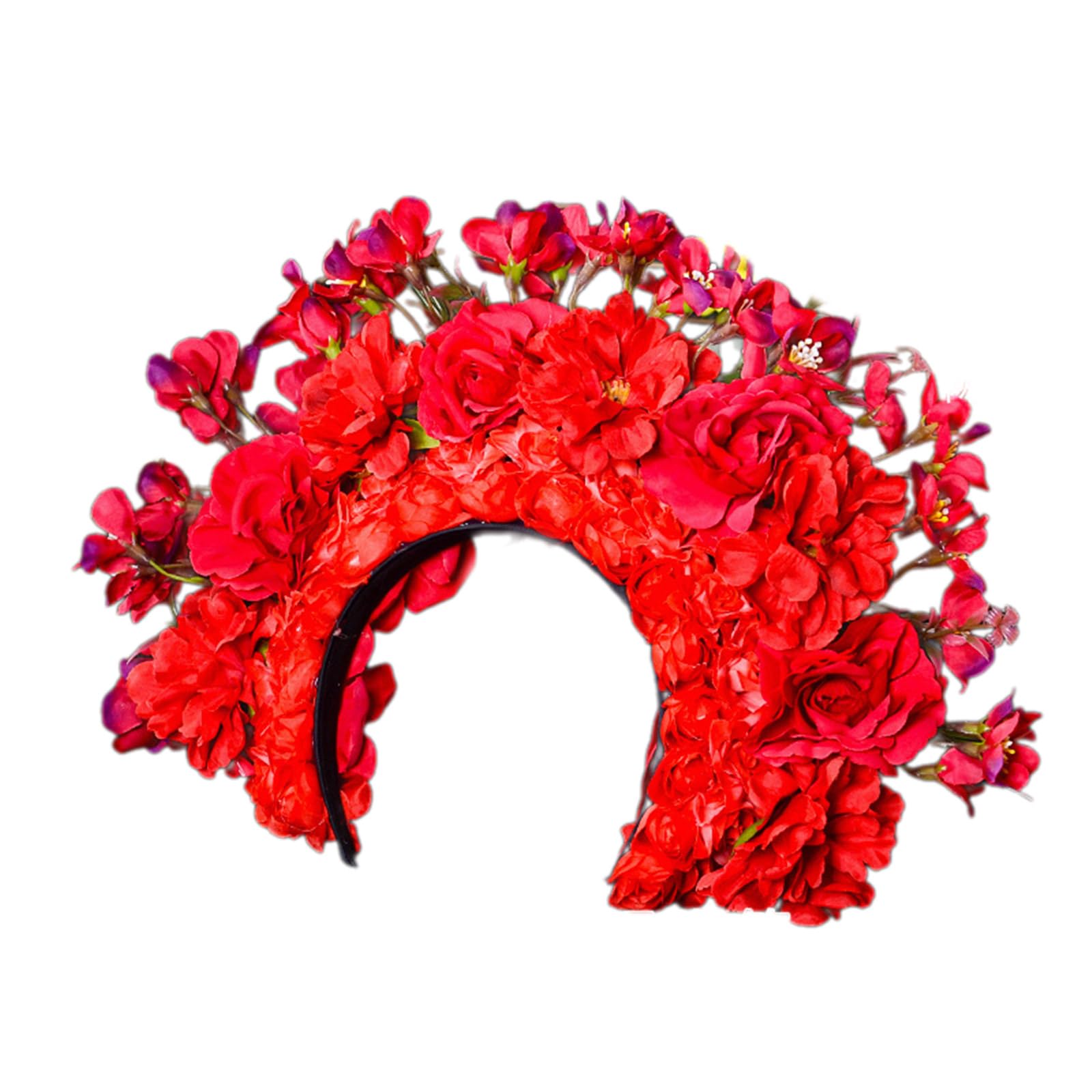 Ghirlande da sposa floreali fascia floreale corona spiaggia fascia per capelli ragazze accessorio per capelli donna testa cerchio puntelli