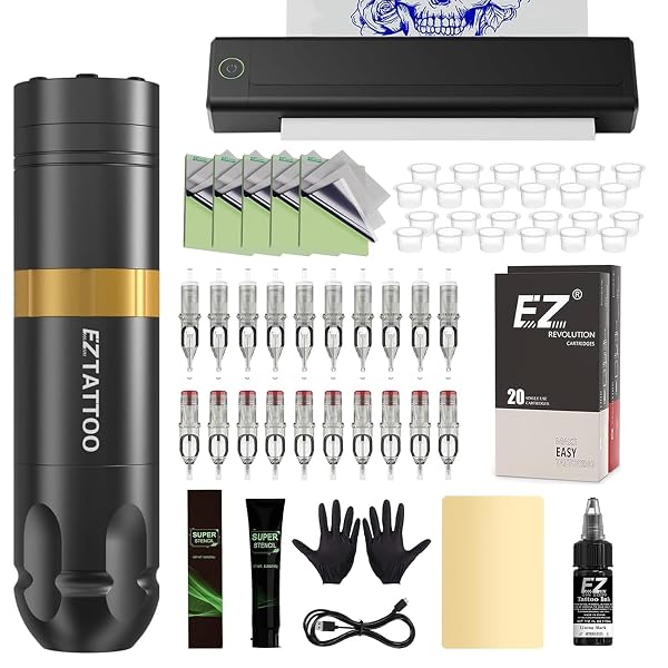 Kit Tattoo Stencil Printer Completo - Macchina per Tatuaggi - Dettaglio