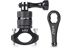 HSU Aluminum GoPro Handlebar Mount for Bicycle