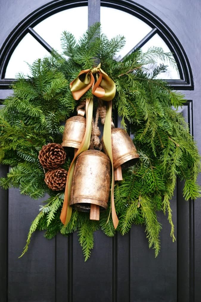 Set of 3 Hanging Harmony Bells Garden Rustic Relaxing Tranquil Wind Chimes