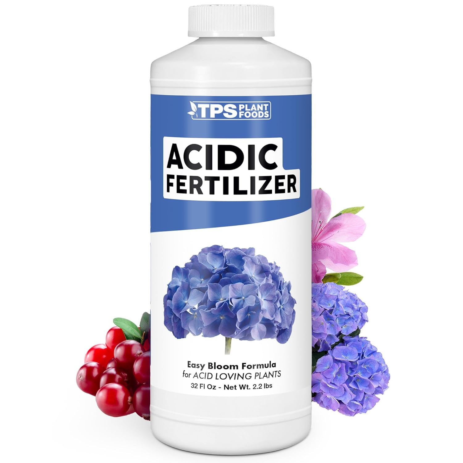 Acidic Fertilizer – Liquid Plant Supplement for Lower Soil pH, Better Nutrient Uptake & Healthier Acid-Loving Plant Growth, 1 Gallon