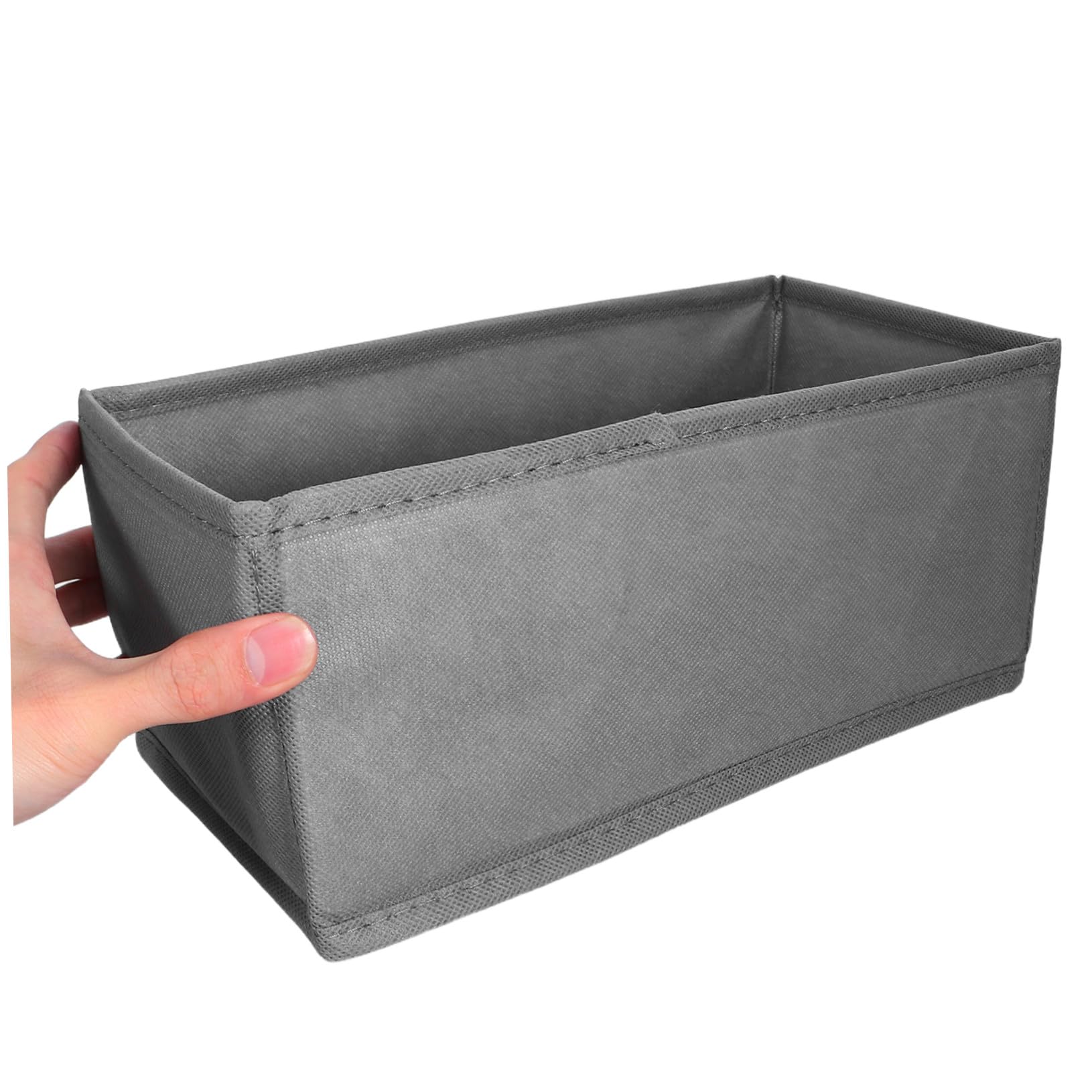 INOOMP 6pezzi Organizer Cassetto Intimo in Tessuto Contenitori per Biancheria Intima e Calzini Divisori per Cassetiera Salvaspazio per Armadio