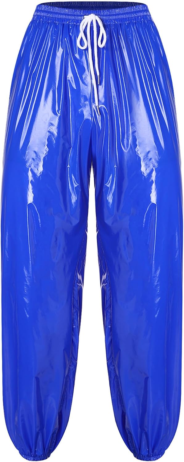 YiZYiF Men Streetwear Long Sleeve Hoodie with Trousers Loose Outfit 2pcs Set Tracksuit Sauna Suit Raincoat