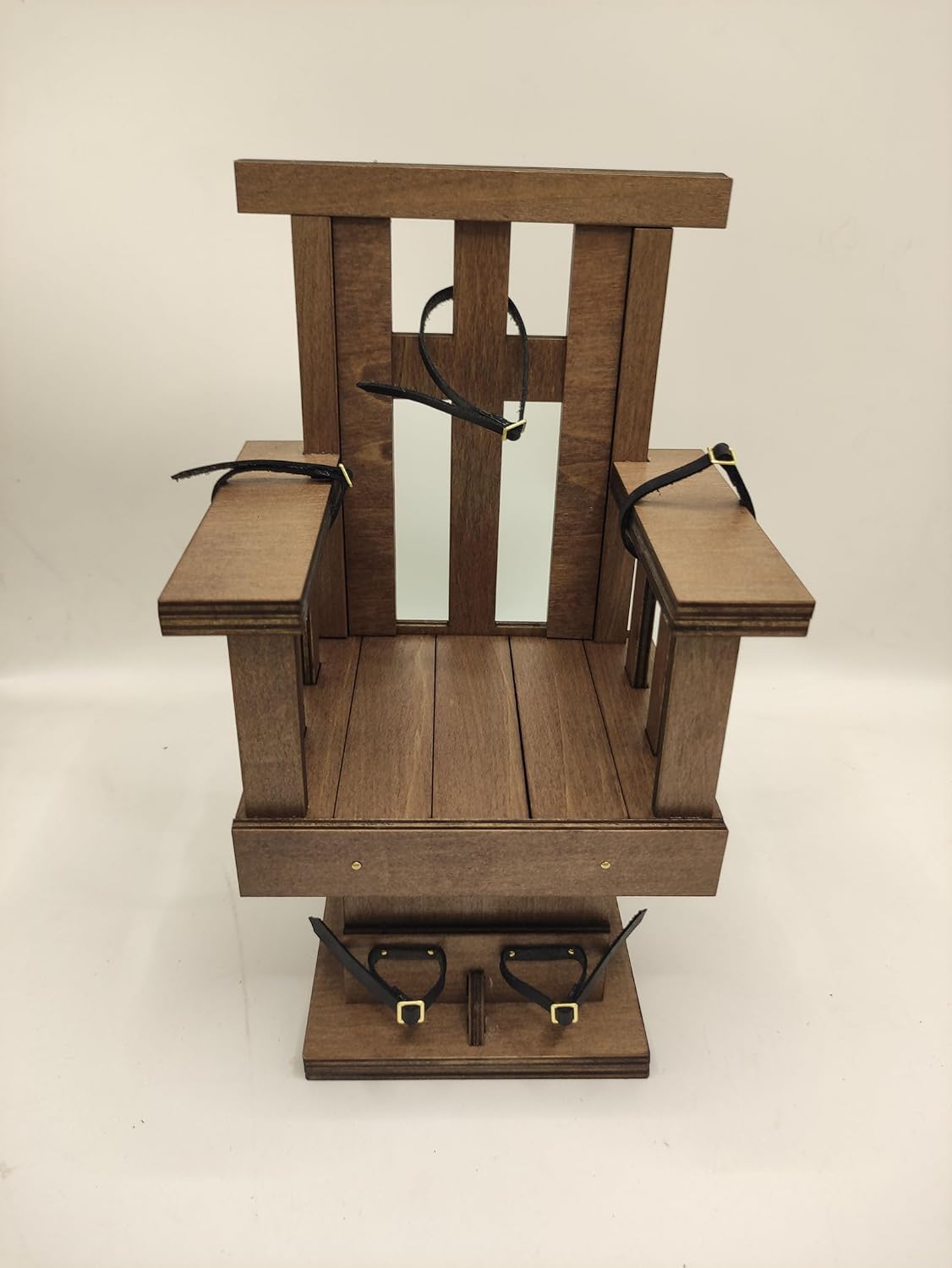 Miniature wooden Torture chair Imprison chairr 1/6 Scale，for Creative Props Decoration Scene Halloween Decorations，pH tbl TBLeague Superduck Applicable