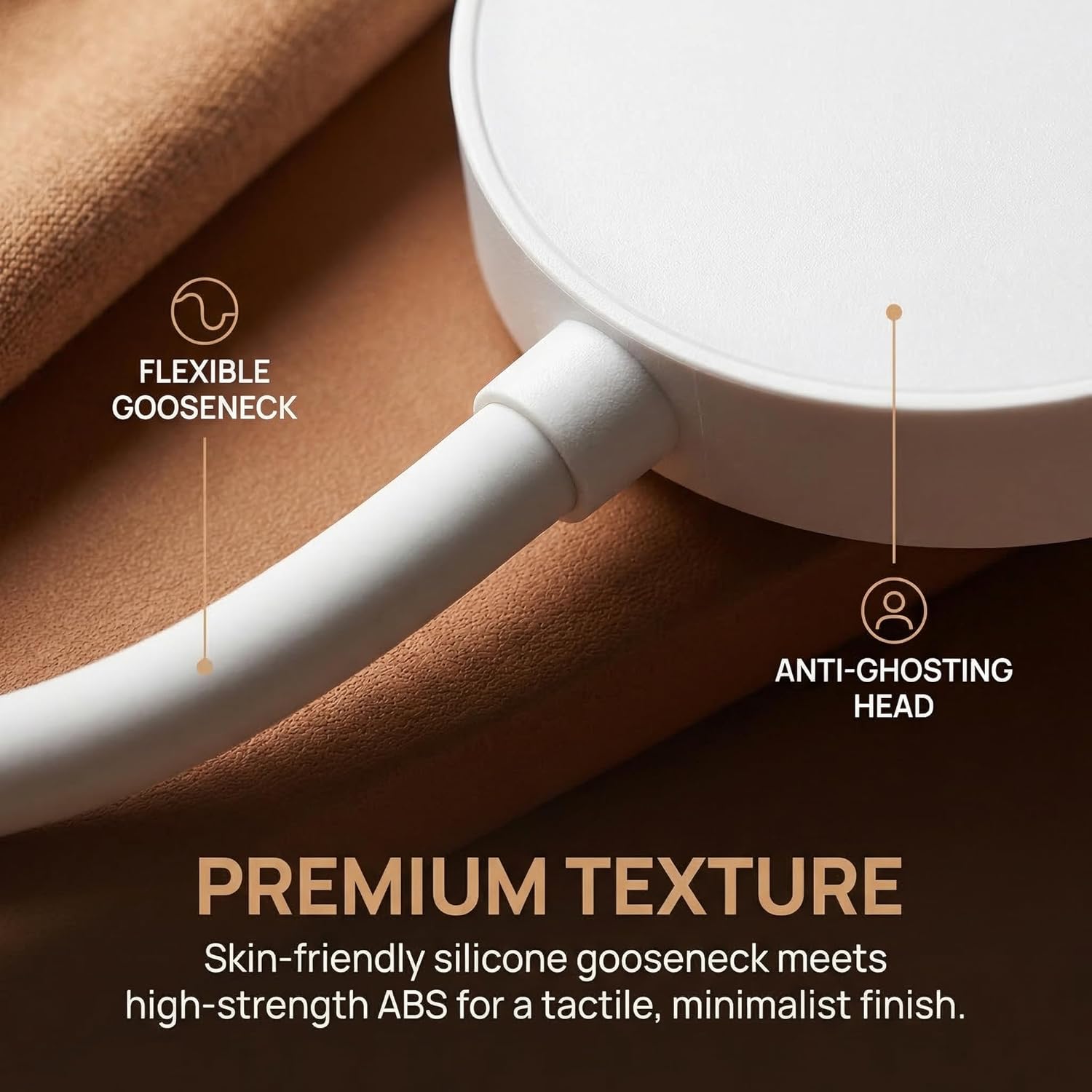 1 Pack Smart Eye-Friendly Clamp-On Desk Lamp - LED Plug-in Study Light with Plug-and-Play Installation - Energy Saving & Reliable for Dormitory, Bedroom, Wardrobe - Rectangular Design