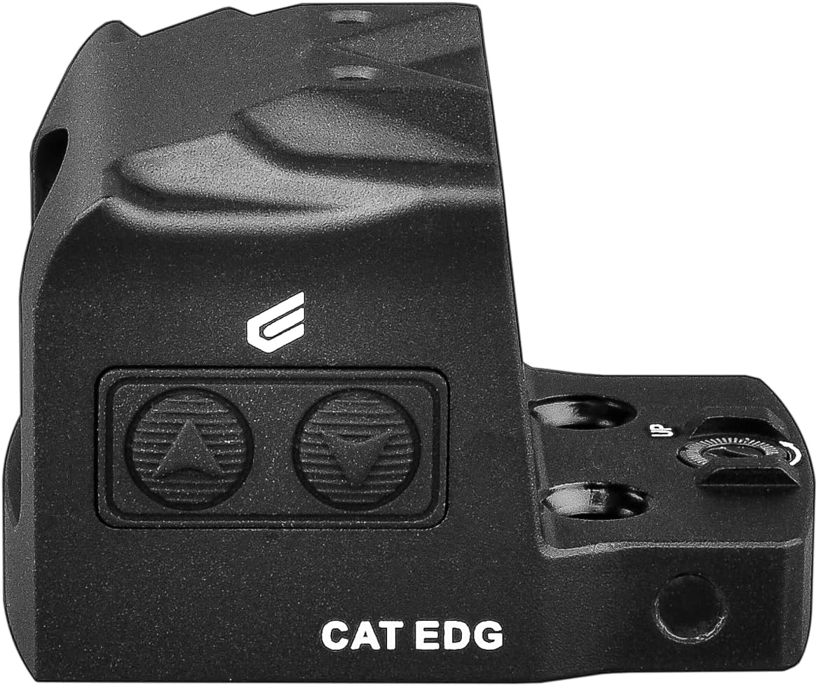 Cyelee CAT EDG Drop-Proof Enclosed Red Dot Sight for for RMSc/407k/507k Footprint - 3 MOA Reflex Sight with Motion Deactivated Standby(Similiar to Shake Awake)