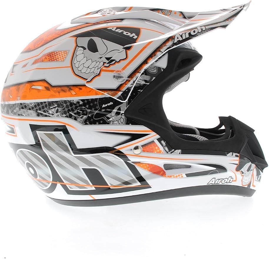 Airoh Casco di Mister X Jumper MX, Arancione : Airoh: Amazon.it: Auto e Moto