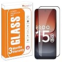 OpenTech® Military-Grade Tempered Glass Screen Protector For IQOO 15 (6.85 Inches) with Edge to Edge Coverage - Case Friendly, Anti-scratch and Bubble free installation kit gallery image