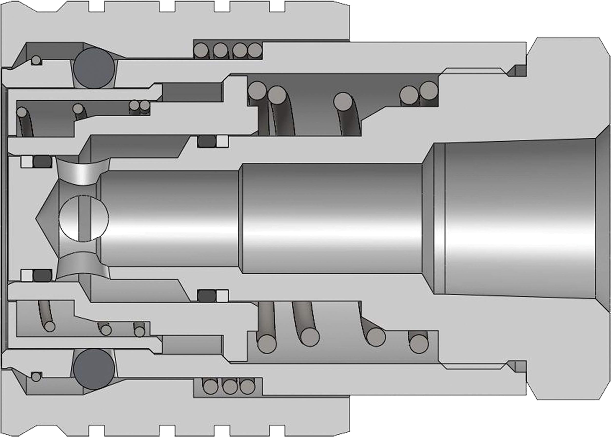 Dixon 1/4" SNAPTITE FF COUP., 1/4" NPTF 200521-2 (14MPHR-R200)