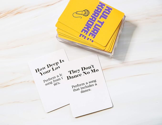 Kulture Karaoke Adult Music Card Game + Free Shipping