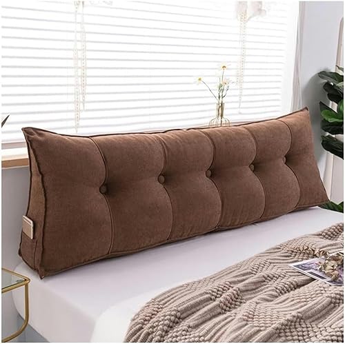Almohada de cuña para cabecero + almohada de cuña para descansar y leer, cabecera triangular súper suave, almohada de lectura de descanso prolongado