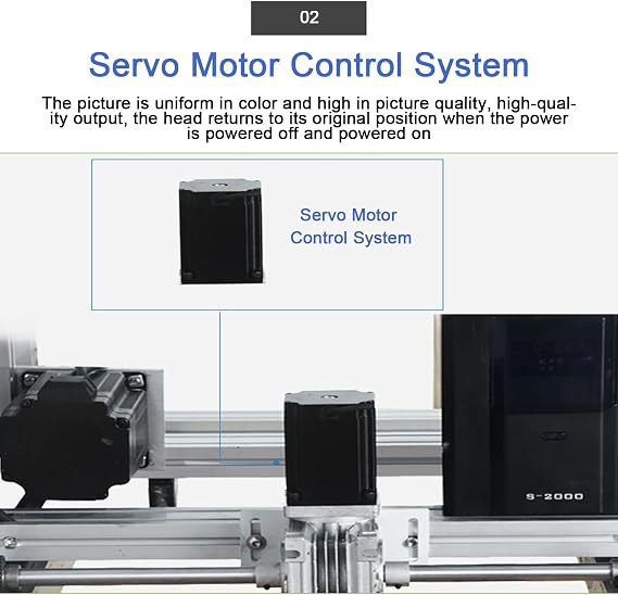Wall Printer Machine, 3D Wall Printing Machine, High Definition Automatic Vertical Inkjet Printer with 4.5m Slide Rail, for Outdoor Indoor