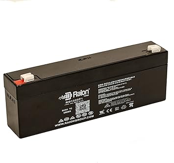 Raion Power 12V 2.3Ah Replacement AGM Battery for Biotek Instruments Index - 3 Pack