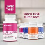 Nutrawave Capsules de Betterave Biologique 1400mg – Booster d'Oxyde Nitrique Haute Puissance pour l'Énergie, la Santé Cardiaque & Cérébrale – 120 Suppléments Végétaliens, Sans OGM Beta Vulgaris – Poudre de Racine de Betterave Crue avec Vitamines & Antioxydants