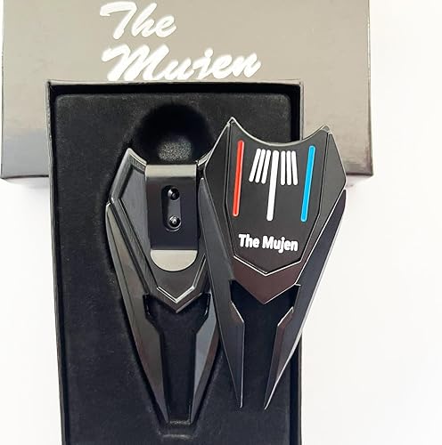 Miniatura 9 de Golf Ball Marker, Golf Alignment Ball Marker for Putting, Golf Divot Tool, Golf Training Aid Golf Accessories with Hat Clip, Cleaner, Club Holder