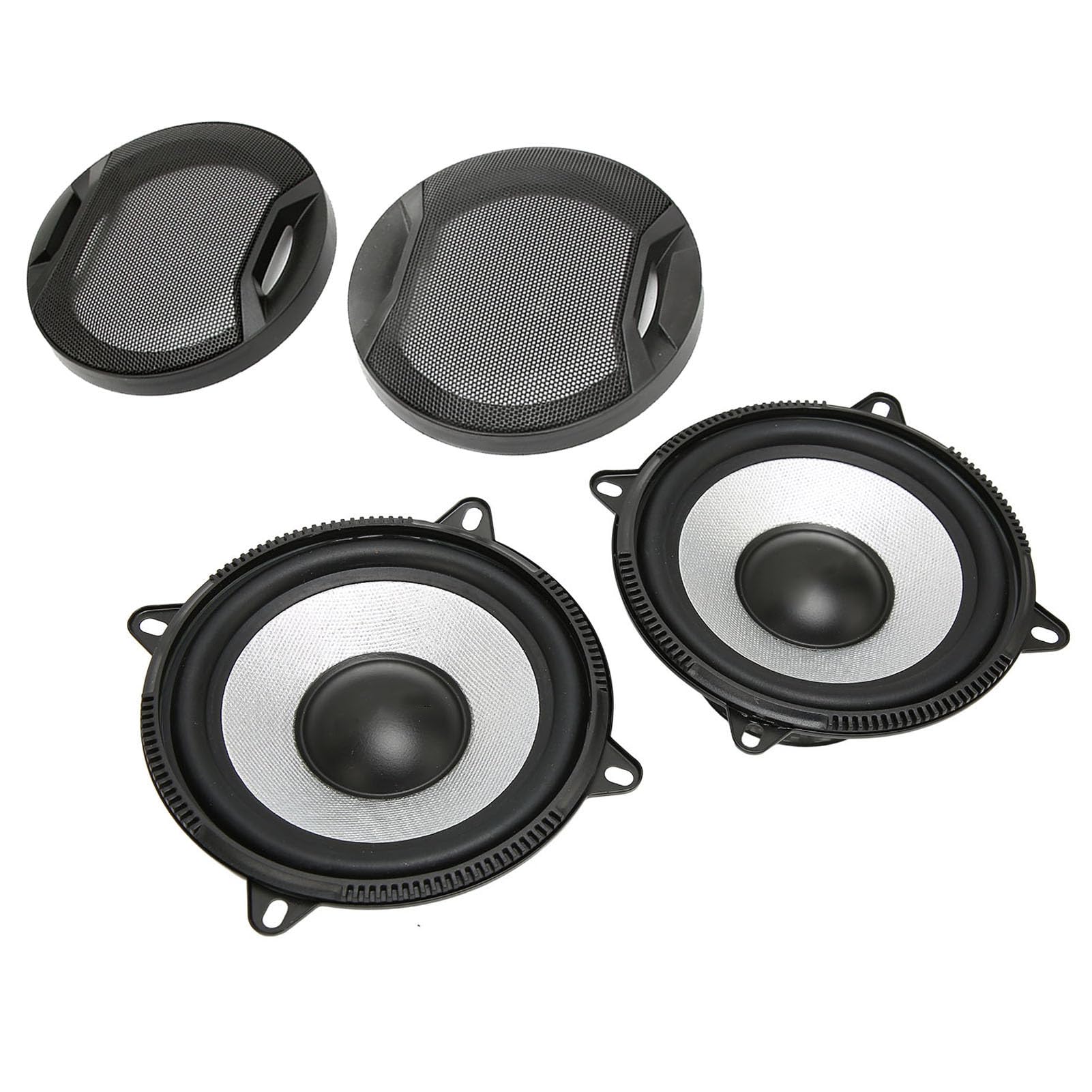 Cocoarm 4 Piezas Altavoces de Coche Coaxiales 150W, 5 Pulgadas