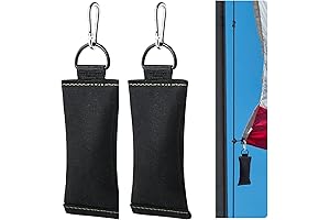 Oudain 2 Pcs Flag Weight for Flagpoles 1lb Clip on Flag Weights...