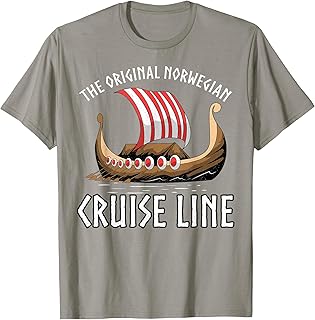 Viking Ship Cruise Norwegian Line T-Shirt