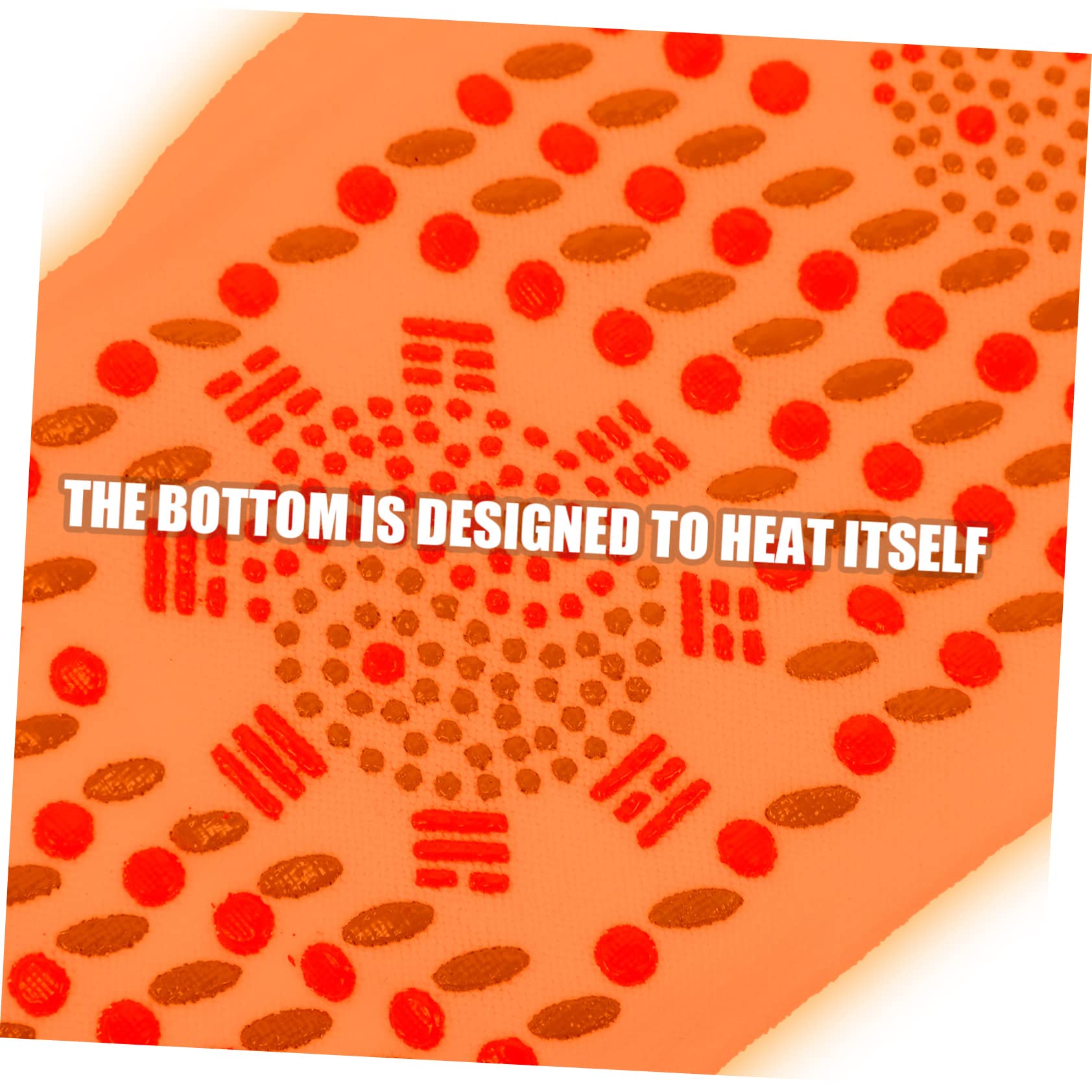 VANZACK 4 Pairs of Warm Socks for Winter Self Heating Massaging for Comfort Foot Care Socks for Men Women