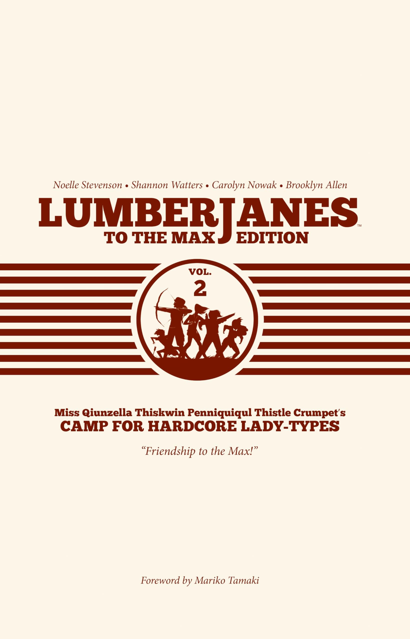 Lumberjanes To The Max Vol. 2